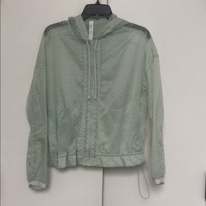 Mint Green Lululemon lightweight Zip Up